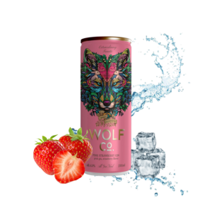 Pink Gin & Tonic With  Strawberry Flavour 4,9% Alc.